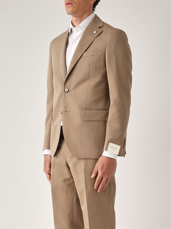 3. Men's wool and linen suit Sand L.B.M. 1911 Sport 368554242