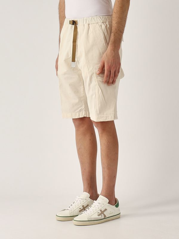 2. Bermudas para hombre en mezcla de algodón Blanco roto White sand 25su50267