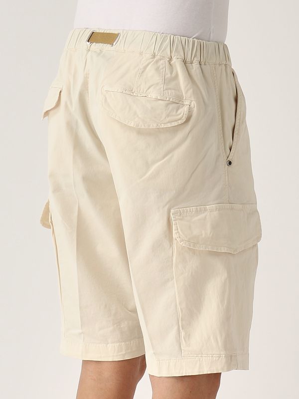 4. Bermudas para hombre en mezcla de algodón Blanco roto White sand 25su50267