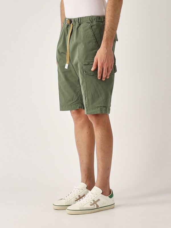 2. Bermudas para hombre en mezcla de algodón Militar White sand 25su50267
