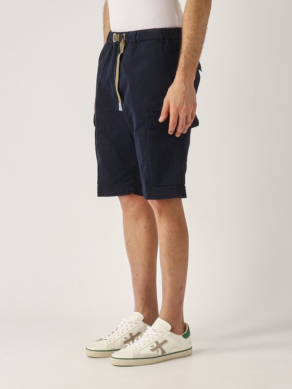 2. Bermudas para hombre en mezcla de algodón Azul marino White sand 25su50267