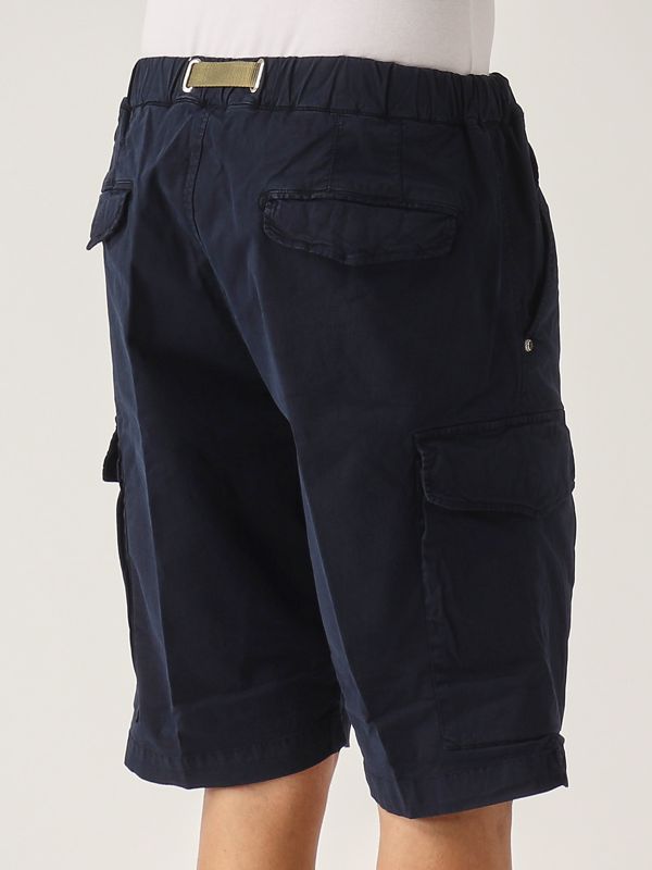 4. Bermudas para hombre en mezcla de algodón Azul marino White sand 25su50267