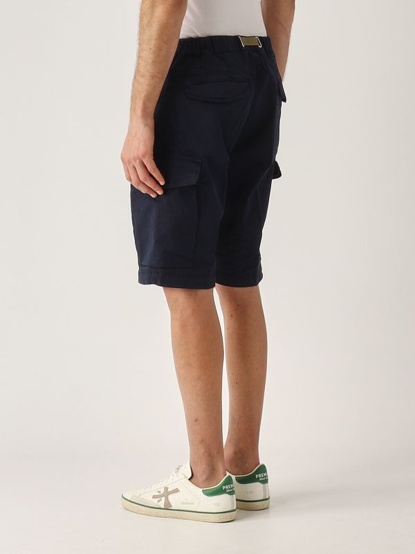3. Bermudas para hombre en mezcla de algodón Azul marino White sand 25su50267