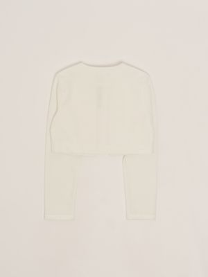 2. Girl's jersey jacket White Liu Jo ga5006j4633