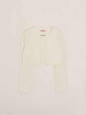 1. Girl's jersey jacket White Liu Jo ga5006j4633