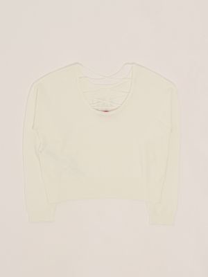 2. Pullover aus Viskosemischung für Mädchen Weiß Liu Jo ga5128ms49i