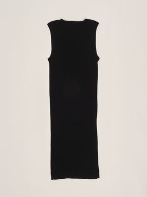 2. Abito bambina in maglia Nero Twinset 251gj3410