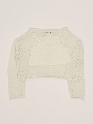 2. Pull en viscose pour fille Blanc Twinset 251gj3433