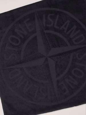 2. Telo mare bambino in spugna Navy Stone Island Junior k1s169700001s0062
