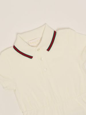 3. Tutina neonato in misto cotone Bianco