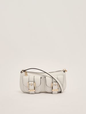 3. Sac en cuir Zoe pour femme Blanc Michael Kors 32s5gzcu1l