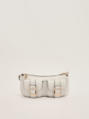 1. Sac en cuir Zoe pour femme Blanc Michael Kors 32s5gzcu1l