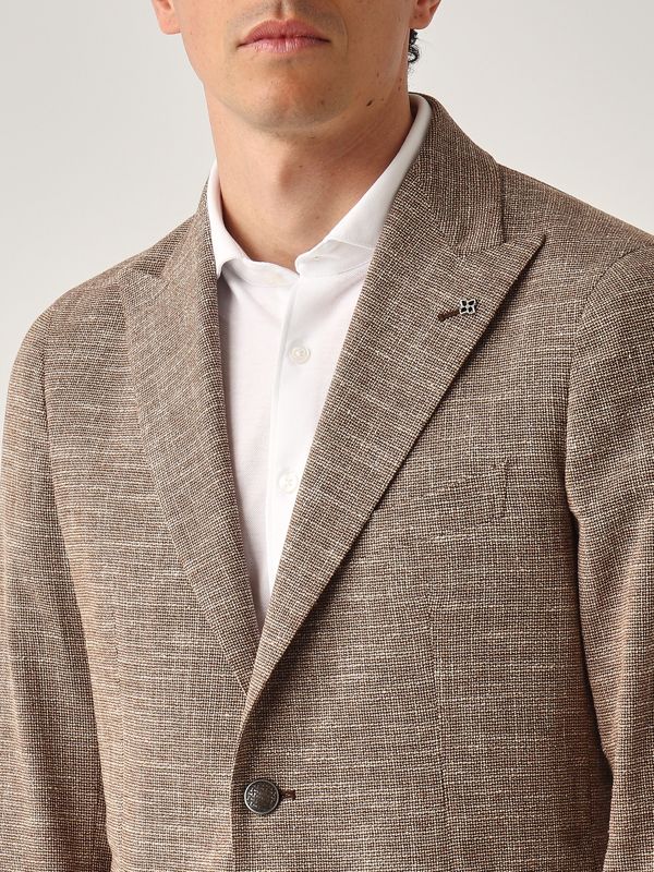 4. Wool and silk blend men's jacket Cookie Tagliatore 1smc26kpec90047u25e273