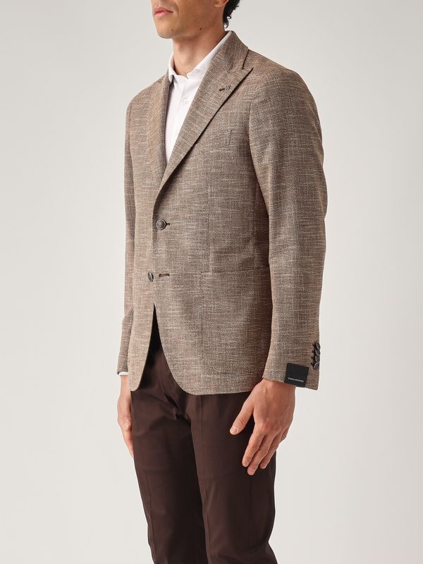 2. Wool and silk blend men's jacket Cookie Tagliatore 1smc26kpec90047u25e273