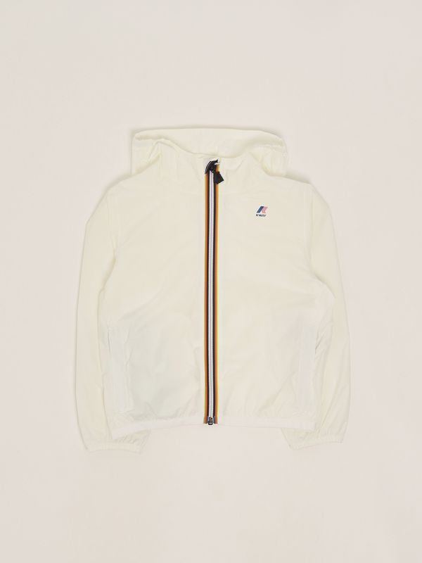 1. Veste en nylon Le Vrai 4.0 Claude pour enfant Blanc K-Way k61336w