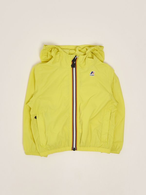 1. Veste en nylon Le Vrai 4.0 Claude pour enfant Chaux K-Way k61336w