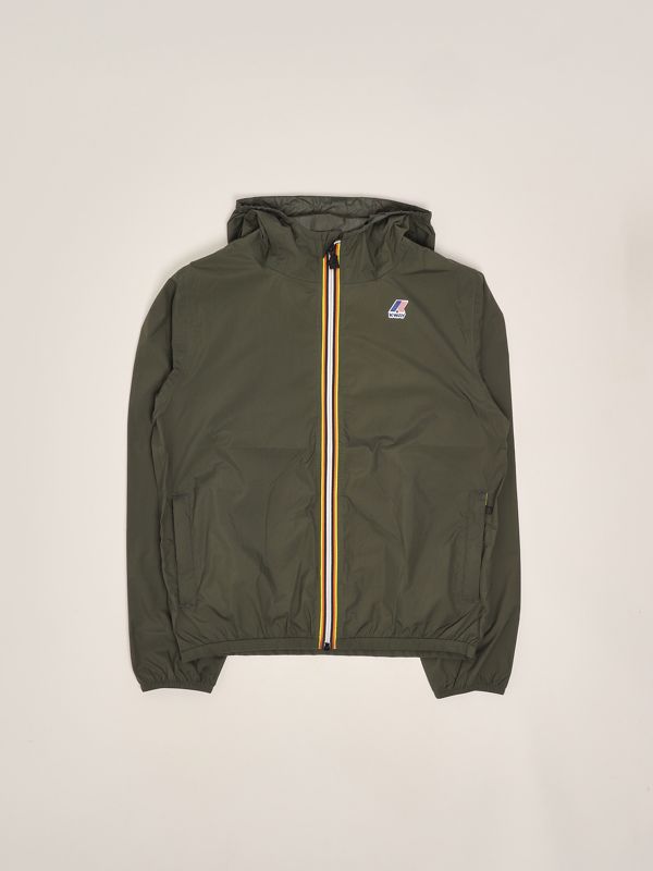 1. Veste en nylon Le Vrai 4.0 Claude pour enfant Militaire K-Way k61336w