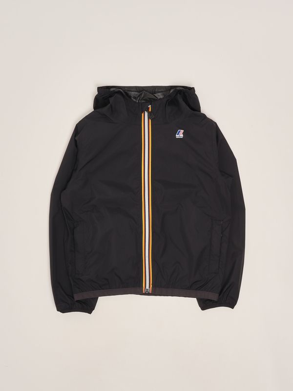 1. Veste en nylon Le Vrai 4.0 Claude pour enfant Noir K-Way k61336w