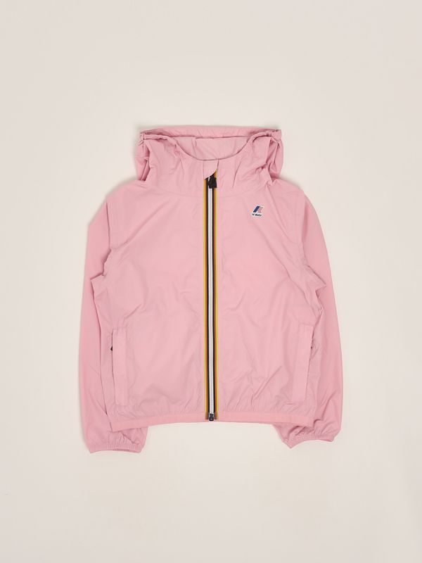 1. Veste en nylon Le Vrai 4.0 Claude pour enfant Rose K-Way k61336w