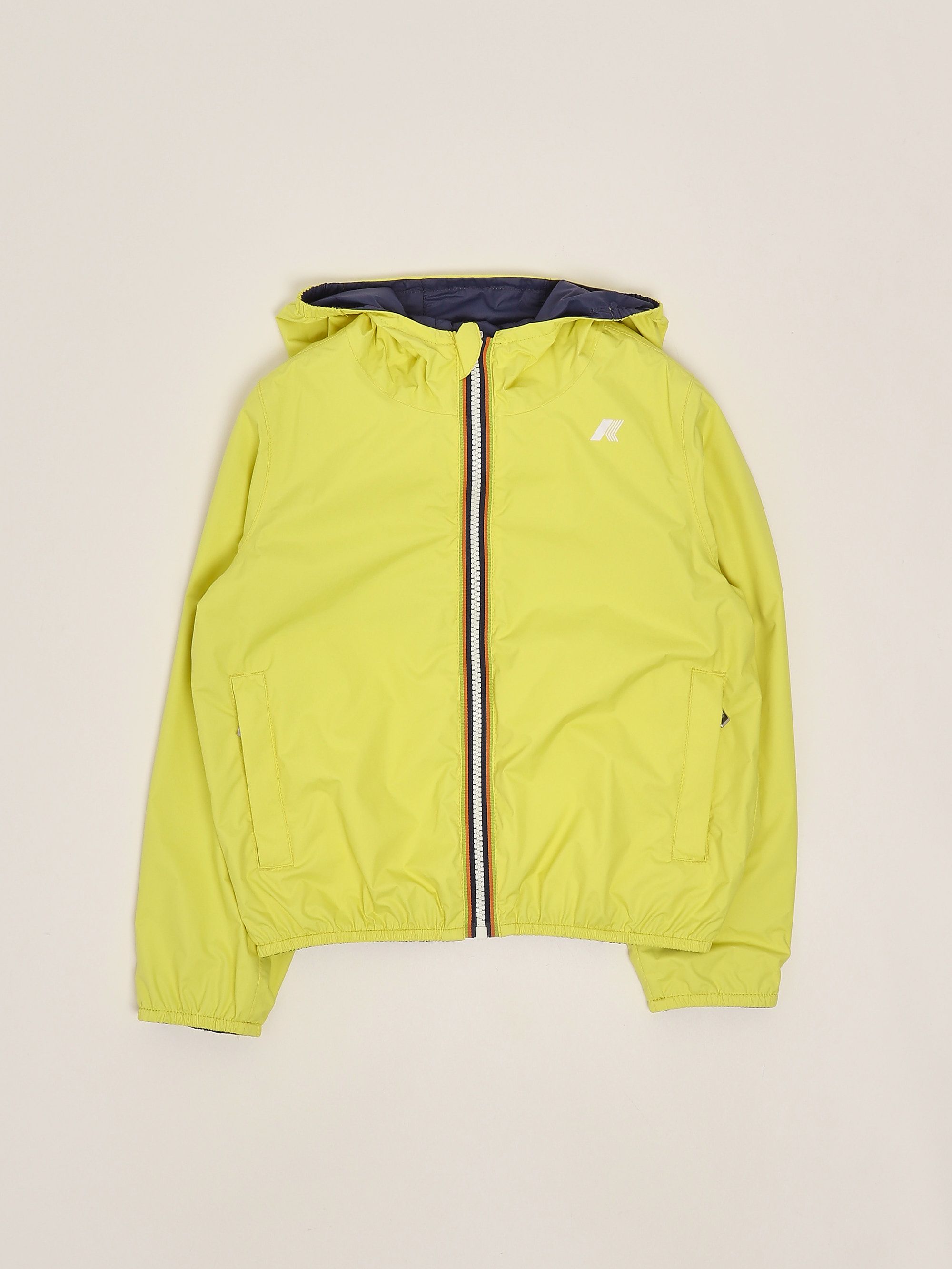 Jack Plus Double child jacket in nylon k61314w Lime