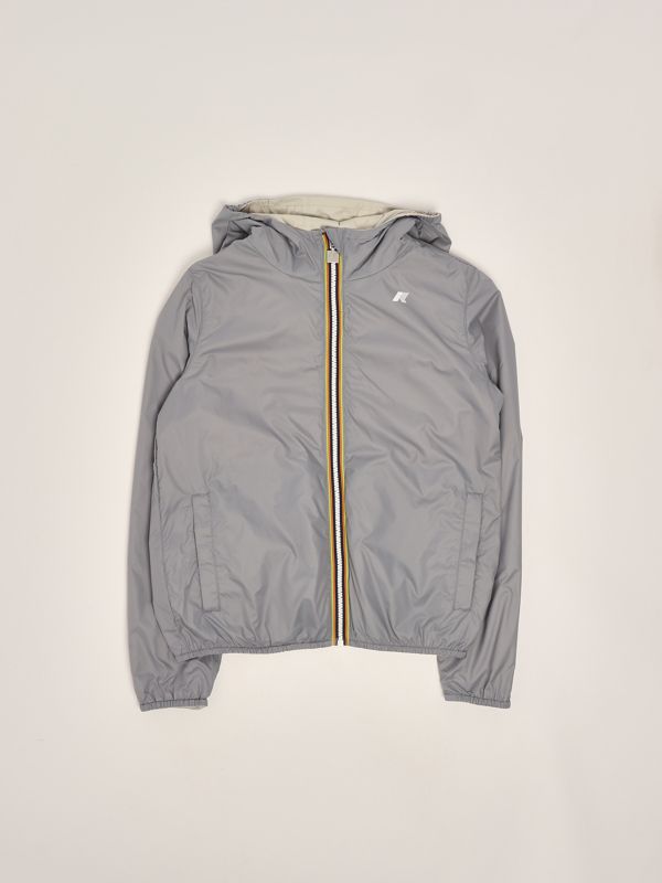1. Chaqueta para niño Jack Plus Double de nailon Beige-Avio K-Way k61314w