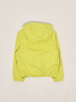 2. Jack Plus Doppelte Kinderjacke aus Nylon Limette K-Way k61314w