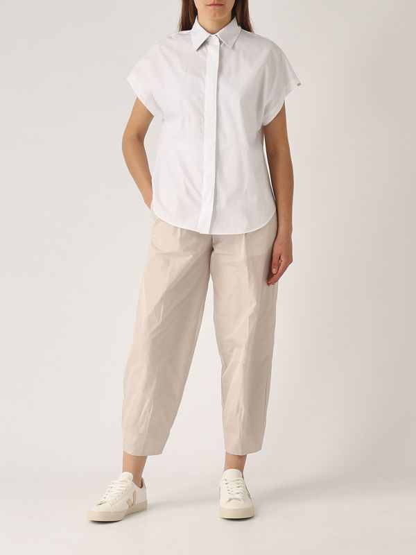 5. Women's cotton poplin shirt White Herno bl000017dm0113176
