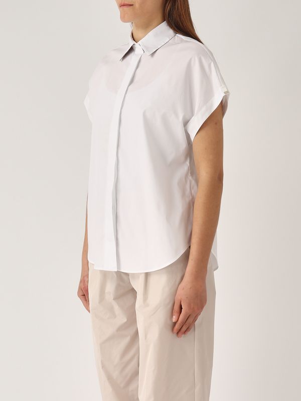 2. Women's cotton poplin shirt White Herno bl000017dm0113176