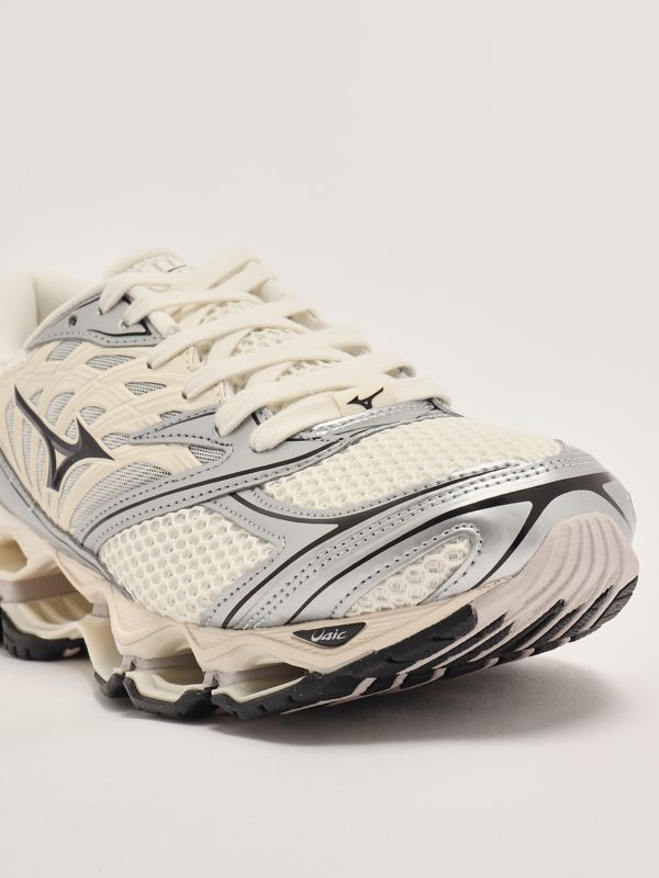 5. Sneakers Wave Prophecy LS in Supreme Cotton Bianco-Iron Mizuno d1ga2511