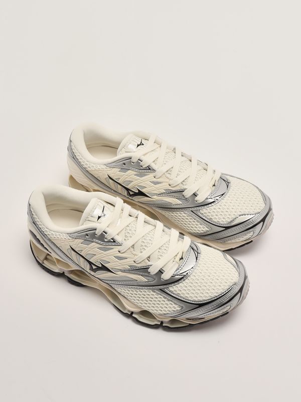 2. Sneakers Wave Prophecy LS in Supreme Cotton Bianco-Iron Mizuno d1ga2511