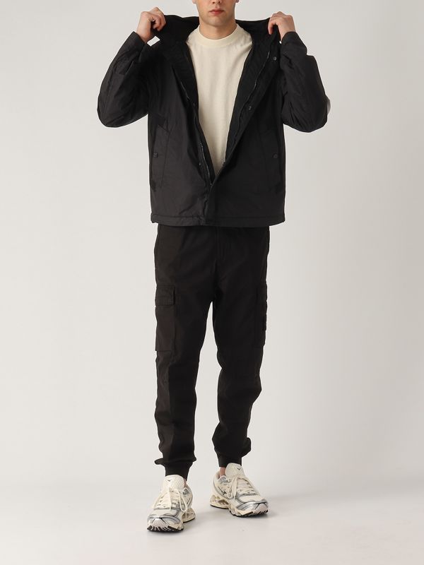 スウェット・トレーナー *STONE * Light Organic Cotton Man to Man Navy 5100062S Light raw hand organic cotton pullover for men