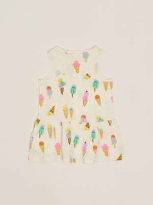 1. Robe de bébé en coton Blanc Stella McCartney tw1152z2732