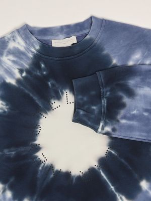 3. Girl's cotton sweatshirt Blue-White Stella McCartney tw4b90z2586