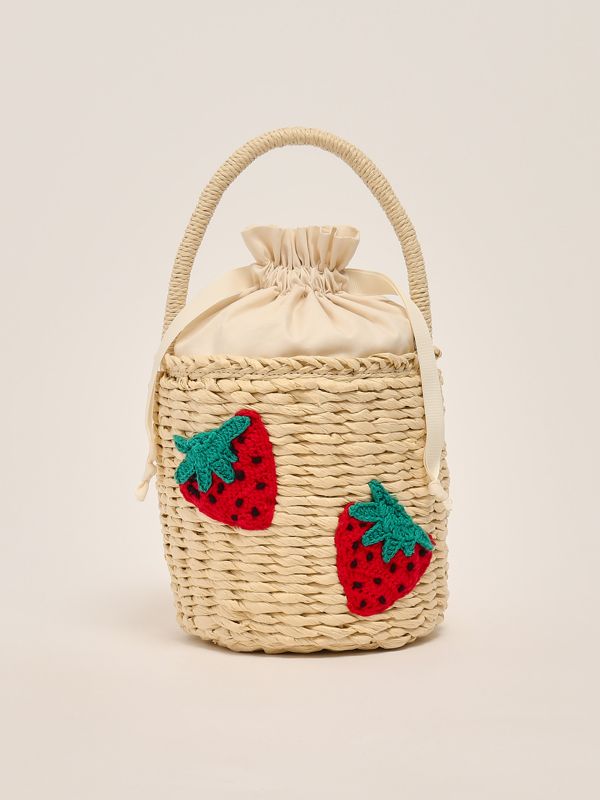 1. Borsa bambina in rafia Paglia Stella McCartney tw0a48z2943