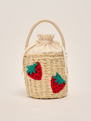 1. Borsa bambina in rafia Paglia Stella McCartney tw0a48z2943