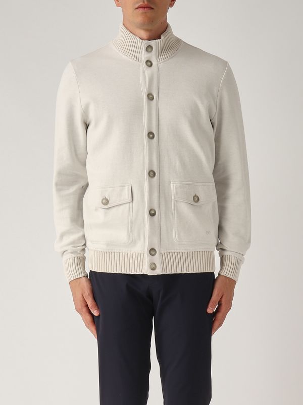 Blouson bombardier noir court à col fourré • Mon Blouson