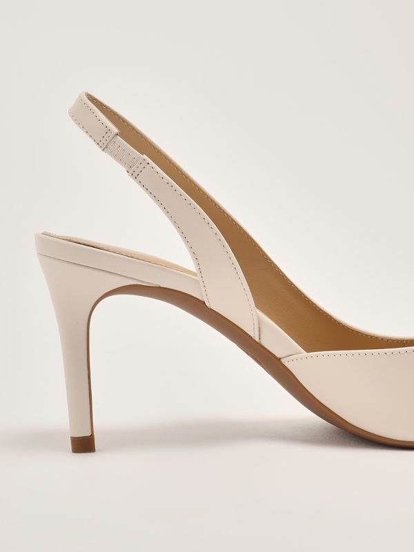 5. Alina Flex women's leather decollete Cream Michael Kors 40r4hnmp1l