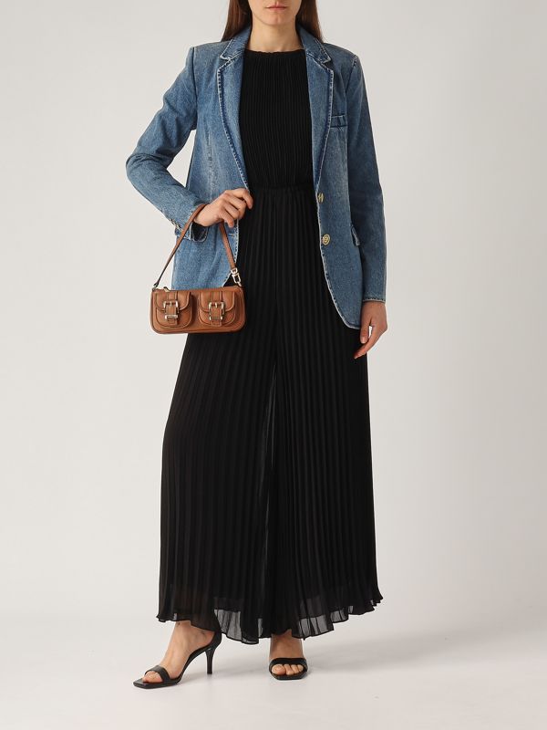 Michael Kors Georgette jumpsuit for women - Black | Caposerio.com