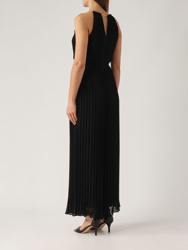 Michael Kors Georgette jumpsuit for women - Black | Caposerio.com