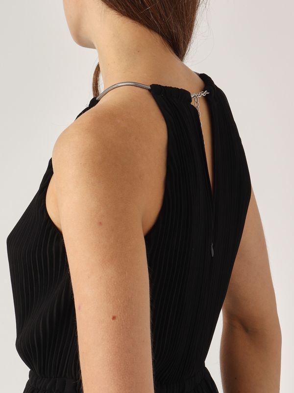 Michael Kors Georgette jumpsuit for women - Black | Caposerio.com