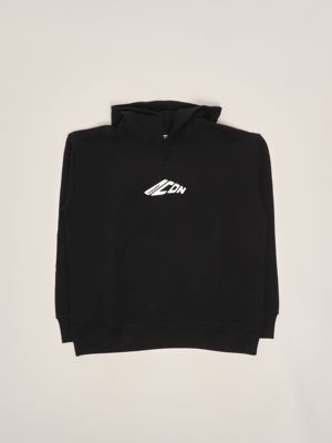 1. Sweat-shirt en coton pour garçon Noir Dsquared2 dq2940d00zf