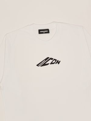 3. Cotton baby T-shirt White Dsquared2 dq2941d00xm