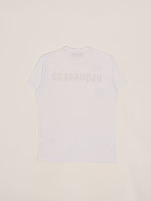 2. Cotton baby T-shirt White Dsquared2 dq2753d0015