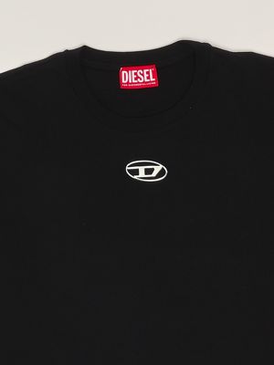 3. Cotton baby T-shirt Black Diesel j0202200yi9