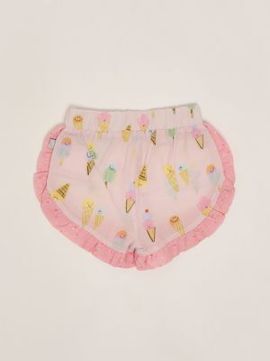 2. Short en coton pour bébé Rose Stella McCartney tw6139z2743