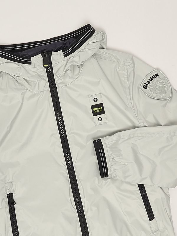3. Kinderjacke aus Nylon Kreideblau Blauer 25sblkc06443007101