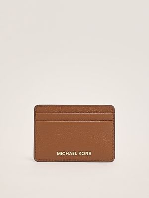 Michael Kors Jet Set women's leather wallet with logo