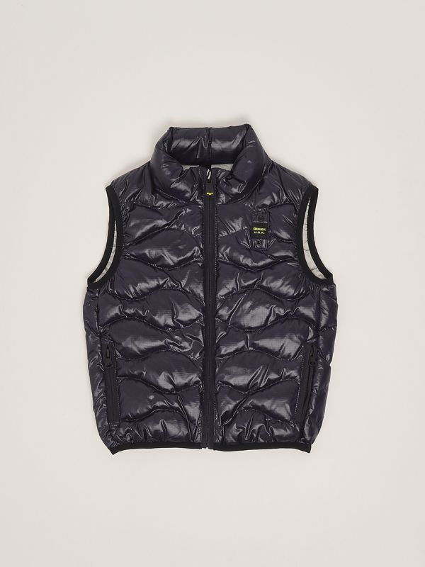 Nylon baby vest 25sblkx02418005958 Blue