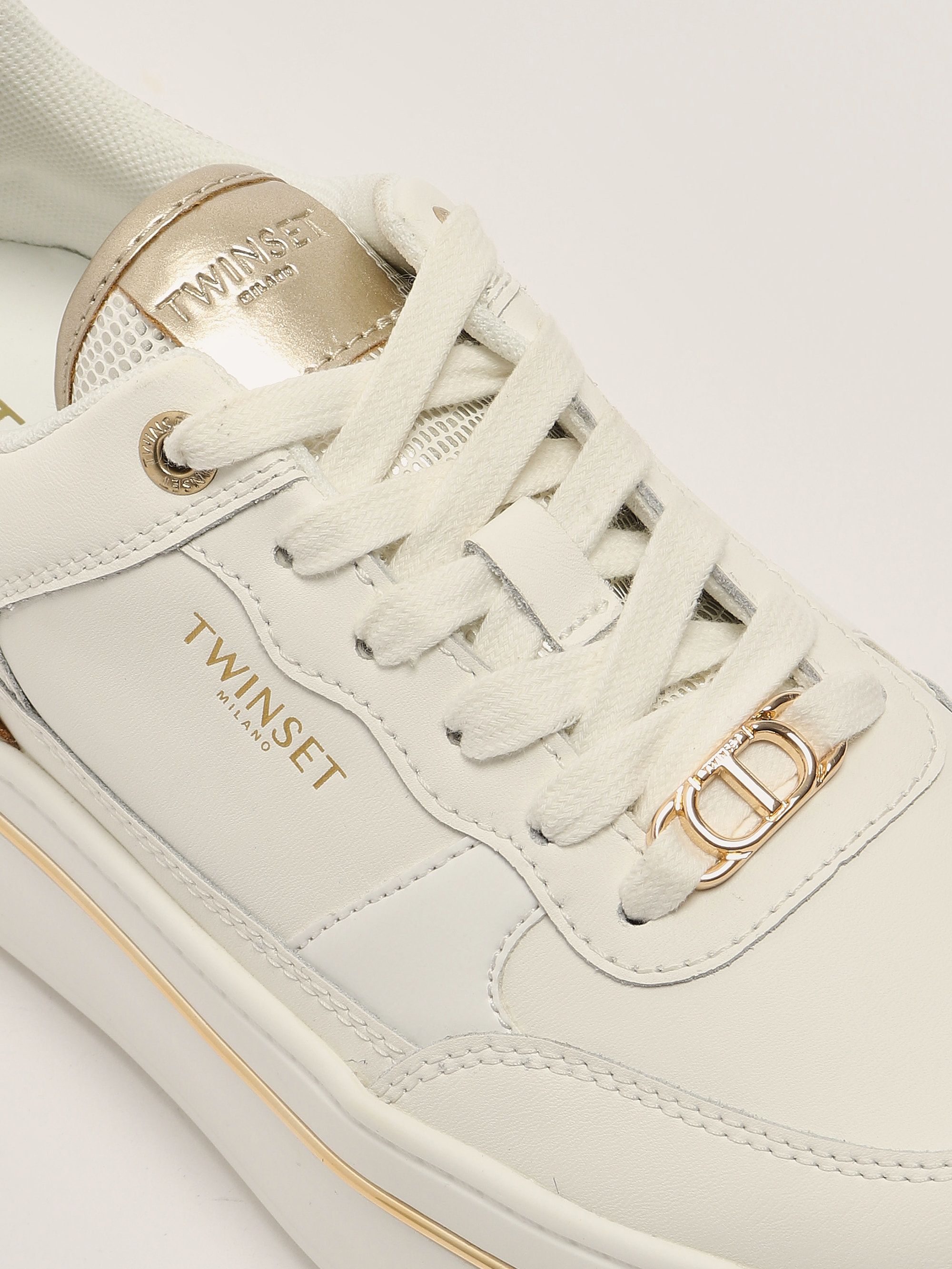 その他 25yearsagoNotforsale,unopenedANAgoldpass Women's leather sneakers 251tcp014 White-Gold | Caposerio.com