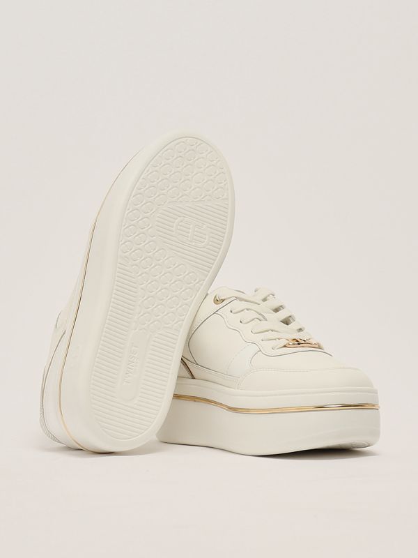 Platform Sneakers Sneakers Twin Set 2019 Chunky Sneakers Canvas